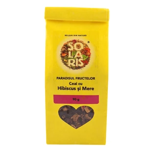 Té de hibisco y manzana, 90 g, Solaris
