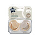 Ciucci ortodontici Moda, 6-18 mesi, 2 pezzi, Beige, Tommee Tippee