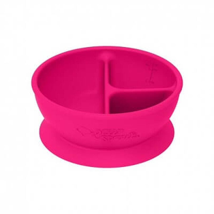 Comprar Bol de aprendizaje compartimentado rosa, Green Sprouts Bol de aprendizaje compartimentado rosa, Green Sprouts