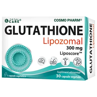 Glutathion Lipozomal, 300 mg, 30 pflanzliche Kapseln, Cosmopharm