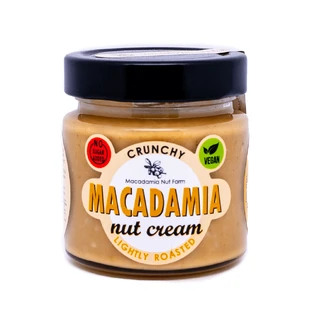 Crème de noix de macadamia croquante - légèrement grillée, 180 g, Macadamia