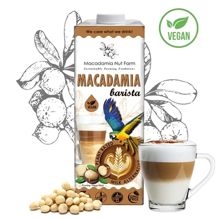 Barista macadamianoot drank, 1 liter, Macadamia