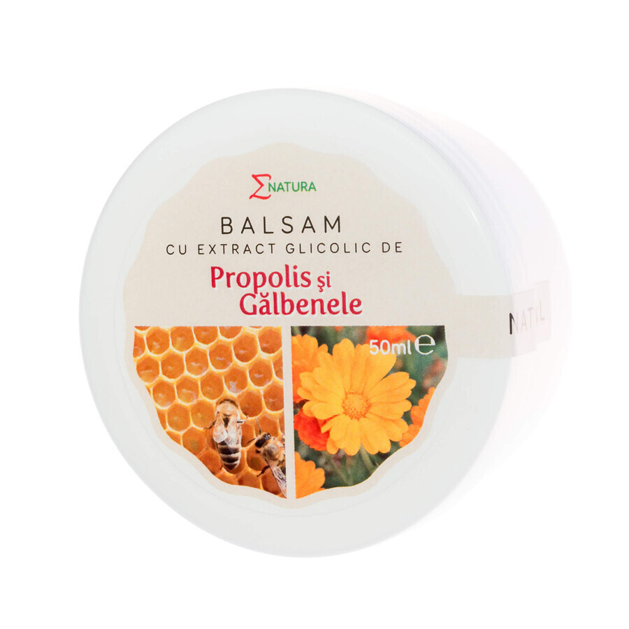 Balm with propolis and calendula glycolic extract, 50 ml, Enatura