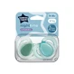 Night Time orthodontic pacifiers, 18-36 months, 2 pieces, Green, Tommee Tippee