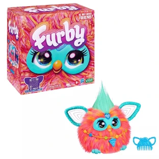 Juguete interactivo Furby, 15 cm, +6 años, Multicolor, Hasbro