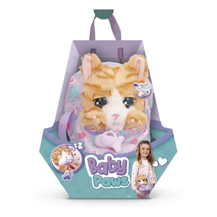 Juguete interactivo Gato, +3 años, 30 cm, Baby Paws
