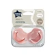 Moda orthodontische fopspenen, 6-18 maanden, 2 stuks, Roze, Tommee Tippee