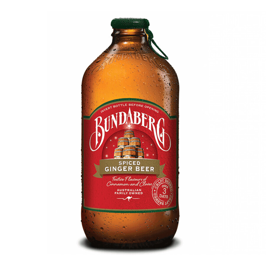Buy Carbonated drink with ginger and cinnamon flavor Ginger Beer, 375 ml, Bundaberg Carbonated drink with ginger and cinnamon flavor Ginger Beer, 375 ml, Bundaberg