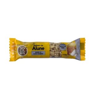 Barre aux cacahuètes, au miel et au sel de mer, 30 g, Solaris