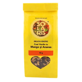 Groene thee met mango en ananas, 90 g, Solaris