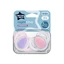 Chupetes ortodónticos Night Time, 18-36 meses, 2 piezas, Rosa, Tommee Tippee