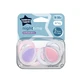 Chupetes ortodónticos Night Time, 18-36 meses, 2 piezas, Rosa, Tommee Tippee