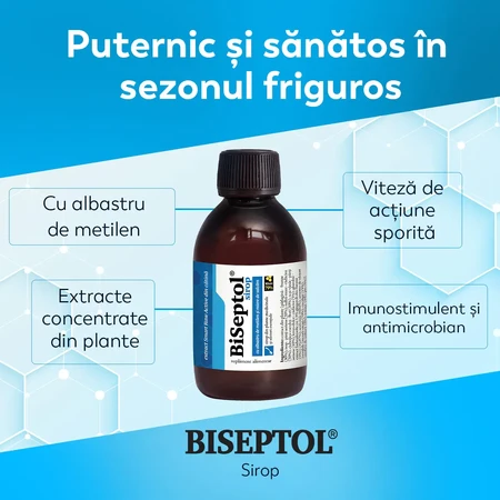 BiSeptol jarabe, 100 ml, Planta Dacia