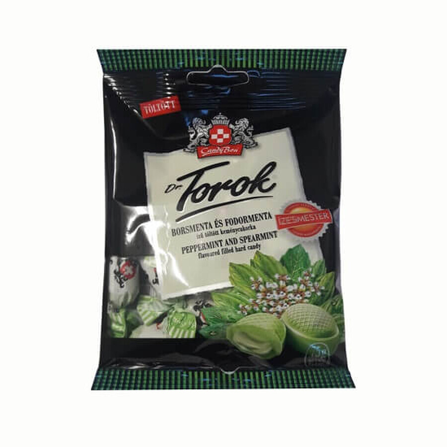 Cumpără Bomboane cu continut de menta si mentol, 75 gr, Torok Bomboane cu continut de menta si mentol, 75 gr, Torok