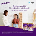 PediaSure con sabor a vainilla en polvo, 3-10 años, 400 g, Abbott