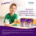 PediaSure con sabor a vainilla en polvo, 3-10 años, 400 g, Abbott