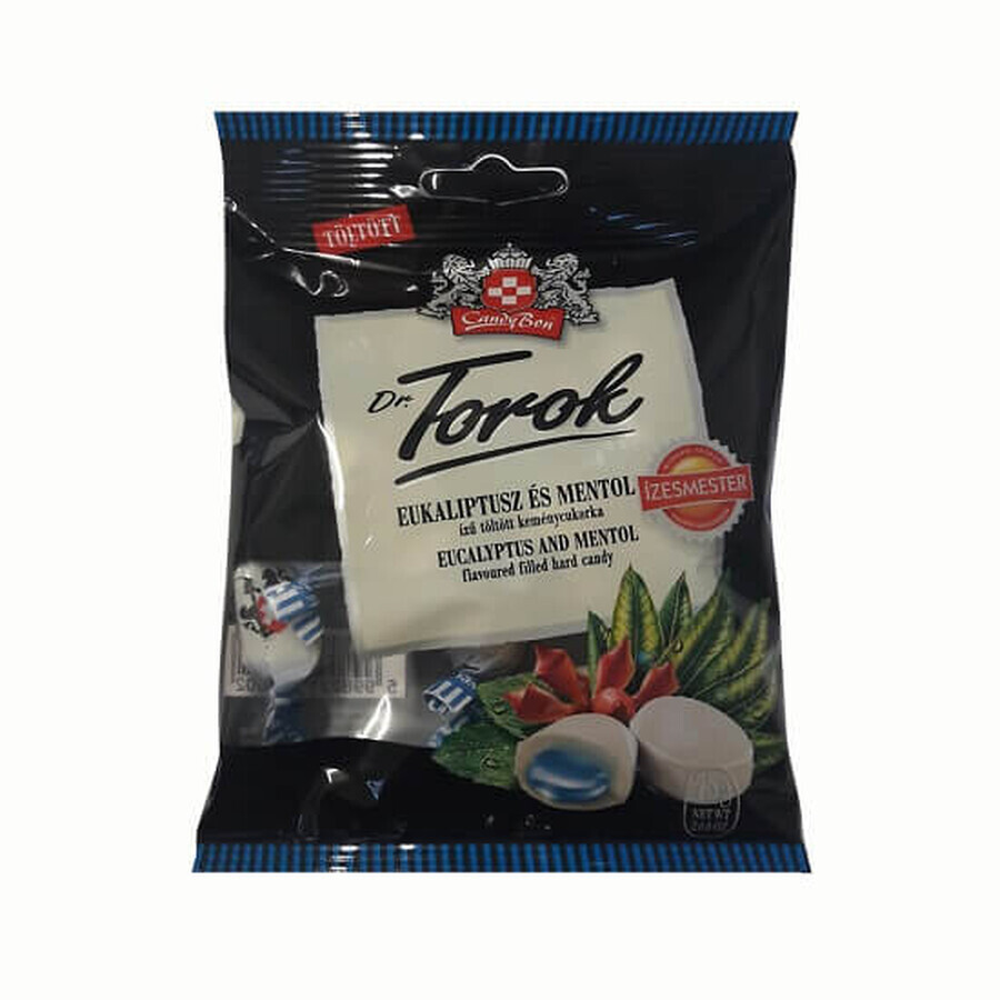 Boutique Bonbons à l'huile d'eucalyptus, 75 gr, Torok Bonbons à l'huile d'eucalyptus, 75 gr, Torok