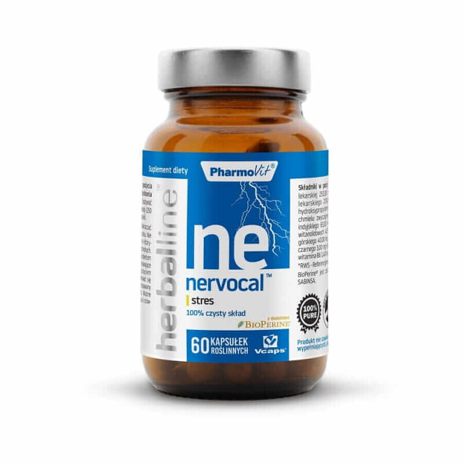 Herballine Nervocal stress 60 gélules