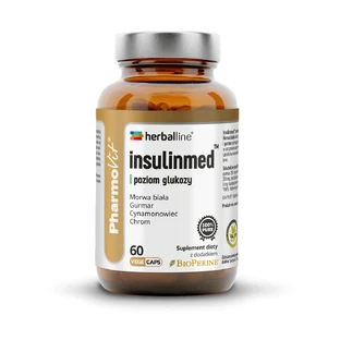 Herballine Insulinmed niveles de glucosa 60 cápsulas