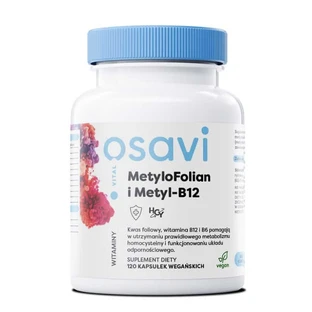 Osavi Methylfolaat en Methyl-B12 120 capsules klein