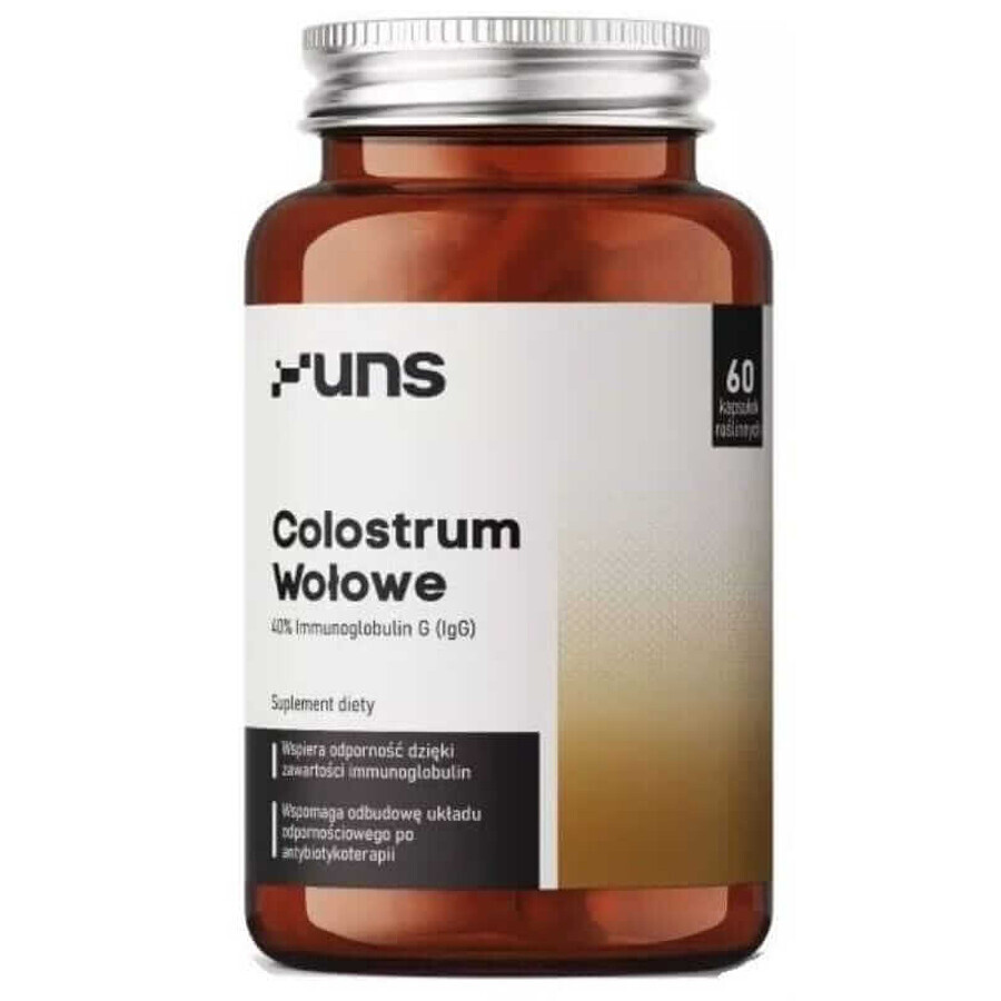 Beef colostrum 60 capsules UNS