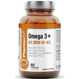 Omega 3 + D3 2000IU + K2 60 Weichkapseln Pharmovit Clean Label