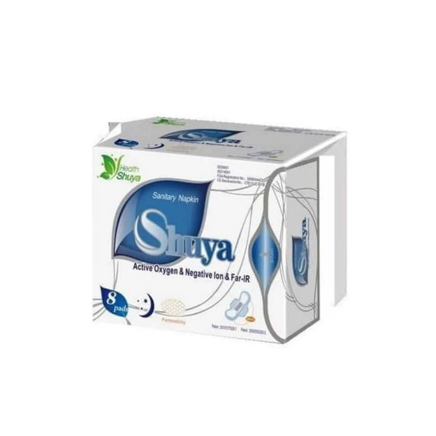 Shuya Health ultra-dünne Damenbinden Nacht 8pcs
