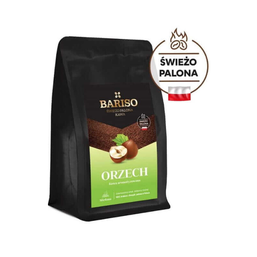 Gemalen Arabica hazelnoten 200 g Bariso