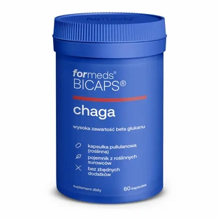 Bicaps Chaga 60 capsules Vormen