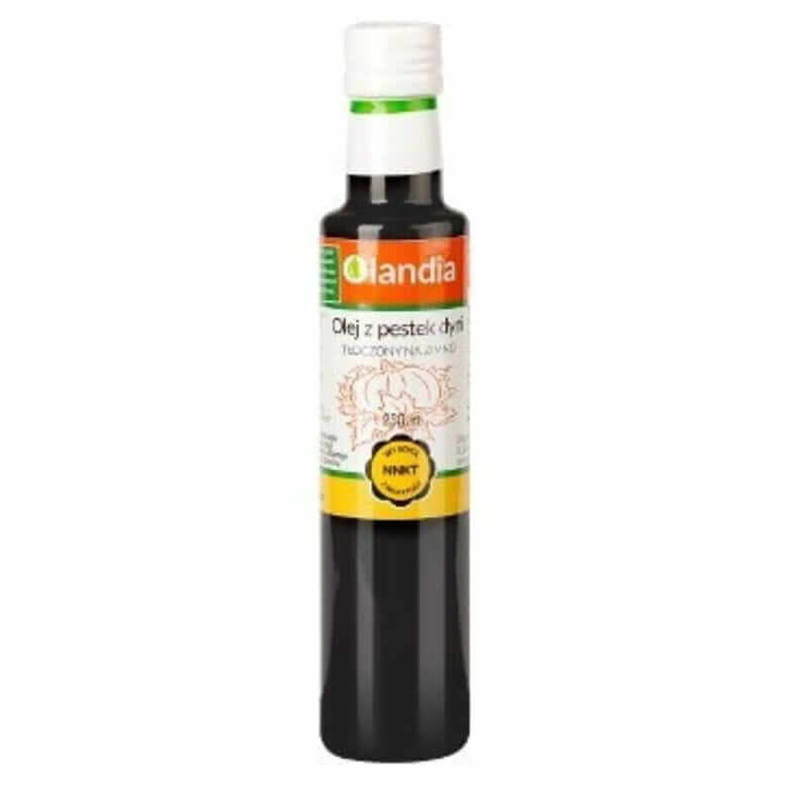 Huile de pépins de courge (pressée à froid) 250 ml - Olandia