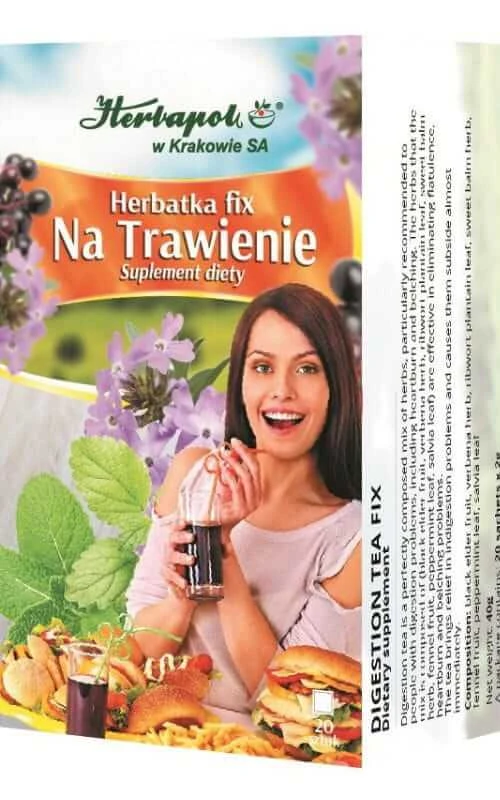 Trawienie tea fix 20 sachets HERBAPOL KRAKÓW
