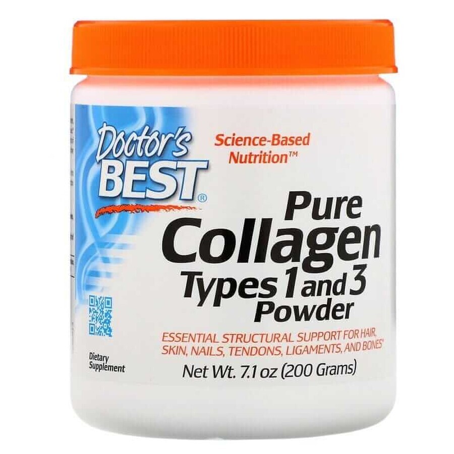 Doctor's Best Pure Collagen Typ 1 und 3 Pulver 200g