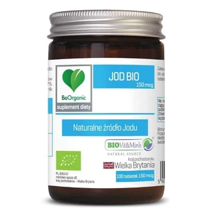 BeOrganic Iode Bio 150 mcg 100 comprimés