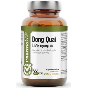 Dong Quai 1,5% ligustilide 60 capsules Pharmovit Clean Label
