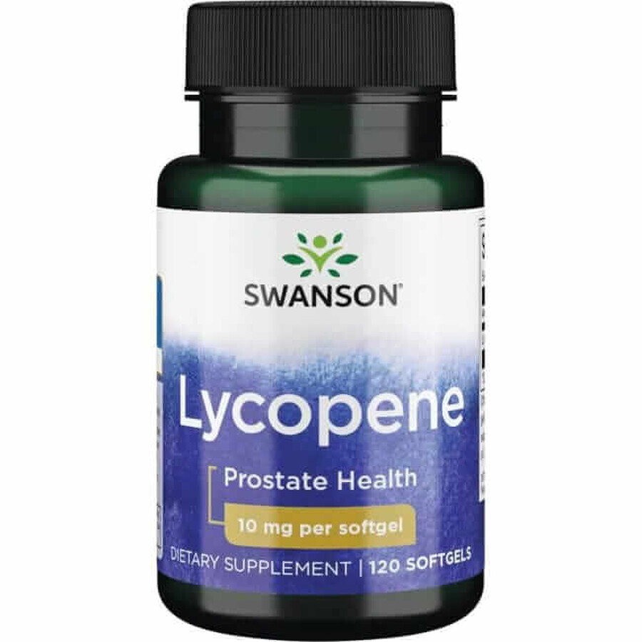 Swanson Licopen (Lycopeen) 10 mg, 120 capsules