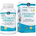 Ultimate Omega, 1280 mg, lămâie, 120 capsule Nordic Naturals