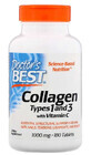 Doctor&#39;s Best Collagen type I and III 1000 mg + vitamin C 180 tablets