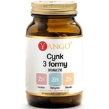 Zinc 3 forme - 90 gélules Yango