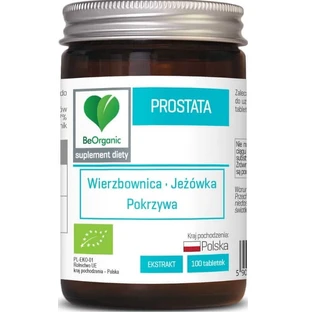 BeOrganic Próstata Orgánica 400 mg (100 comprimidos)