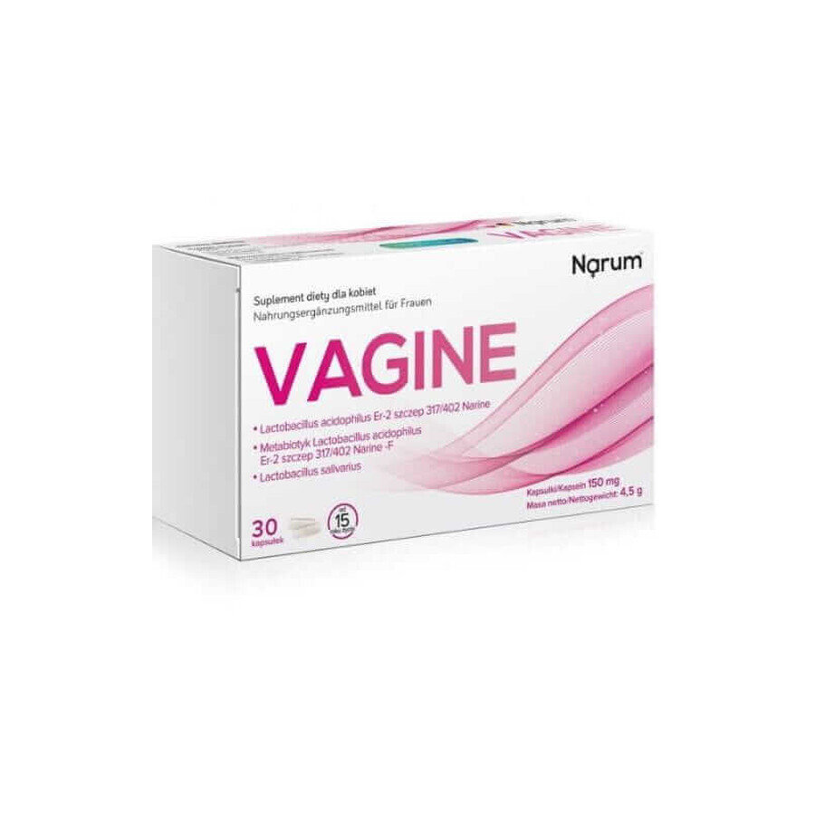 Narum Vagina 150mg 30 capsules