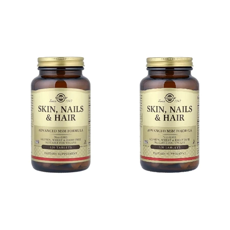 Solgar Haar, huid, nagels, 2 x 120 tabletten
