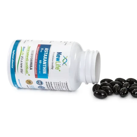 Astaxanthine, 8 mg, 60 softgels, NewLife+