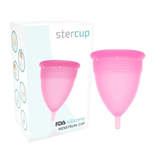 Roze menstruatiecup, maat L, 1 stuk, Stercup