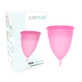 Roze menstruatiecup, maat L, 1 stuk, Stercup