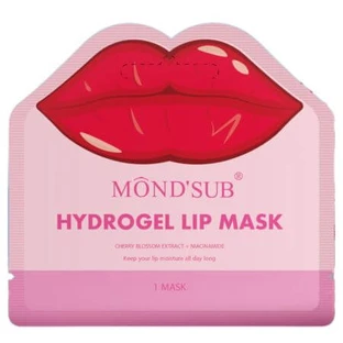 Hydrogel-Lippenmaske mit Kirschextrakt und Niacinamid, 1 Stück, Mond Sub