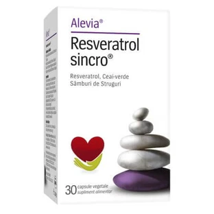 Resveratrol Sincro, 30 comprimidos, Alevia
