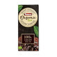 Organic dark chocolate with 100% cocoa, 100 g, Torras