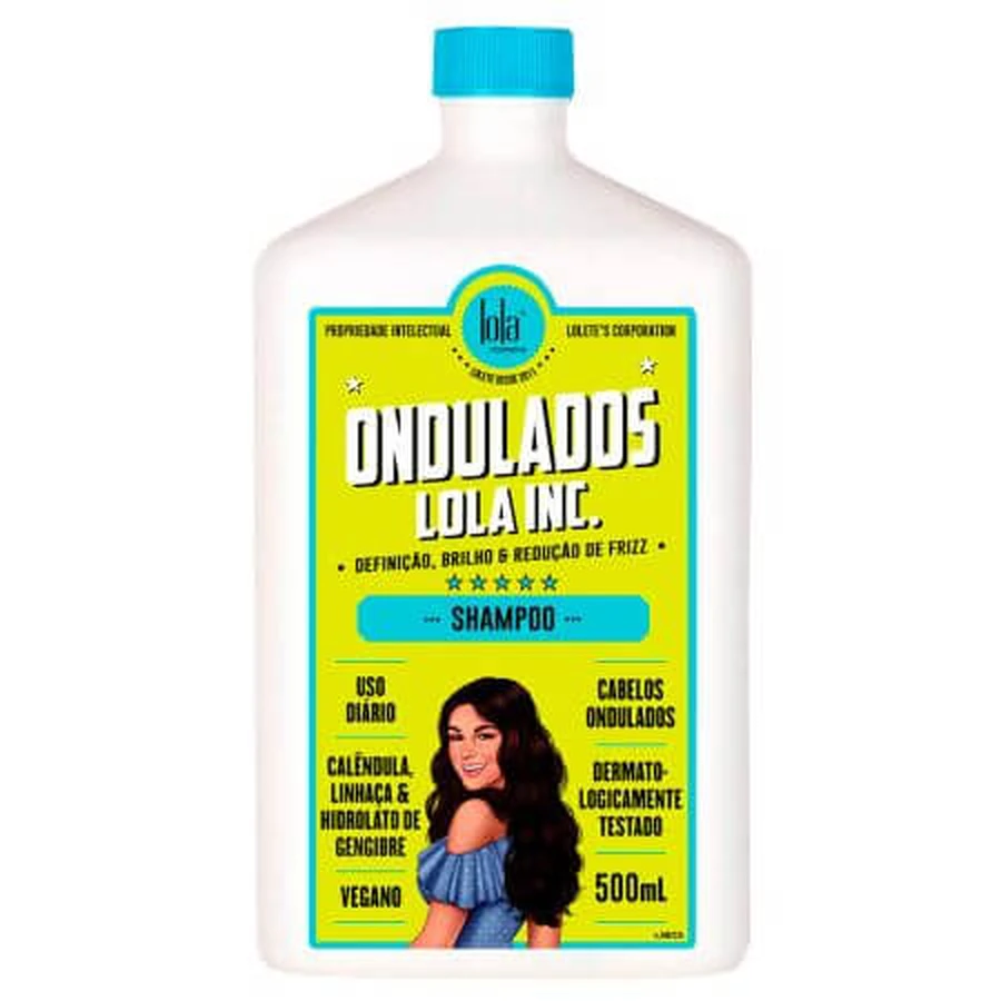 Shampoo for wavy hair Ondulados Lola Inc, 500 ml, Lola Cosmetics