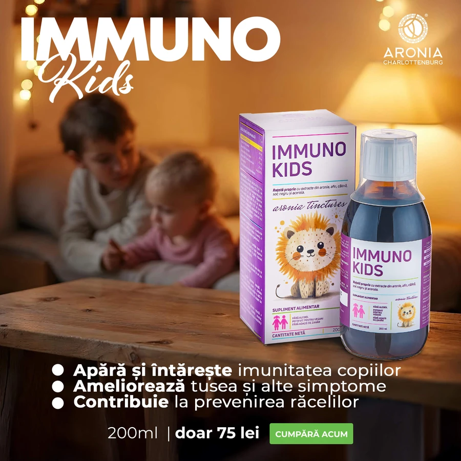 Immuno Kids Sirup, 200 ml, Aronia Charlottenburg