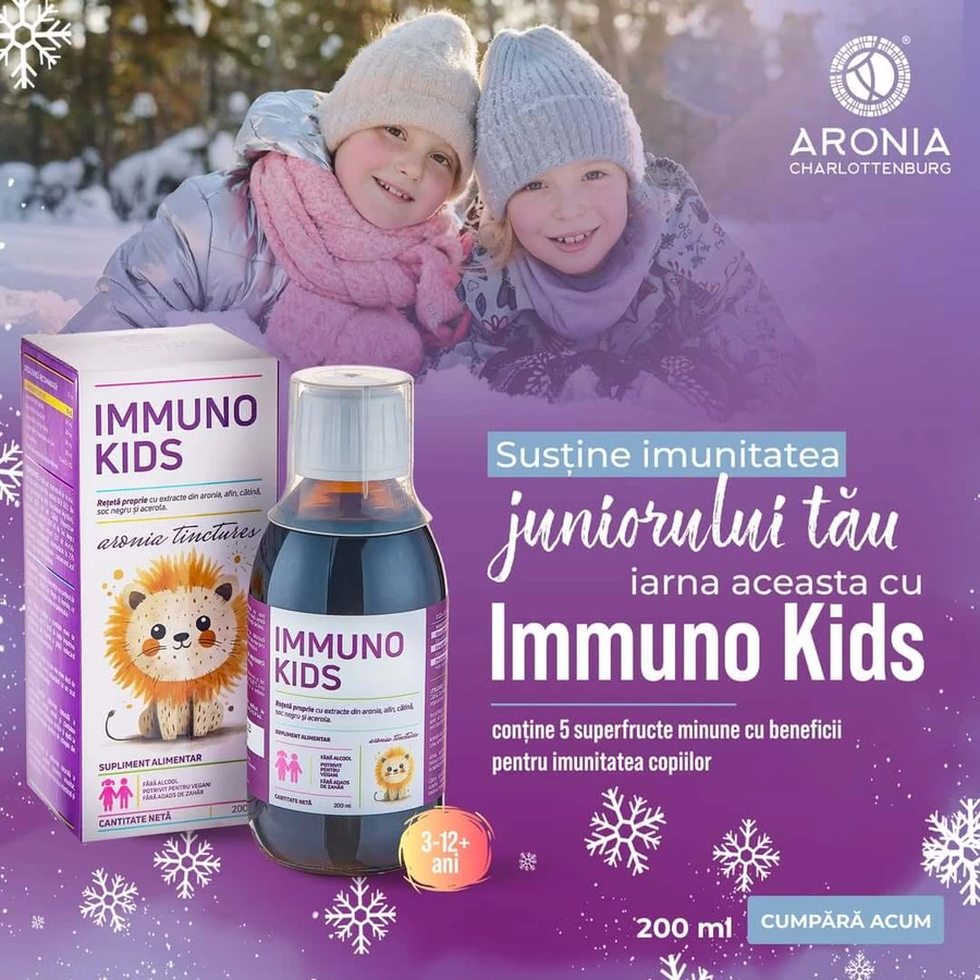 Immuno Kids Sirup, 200 ml, Aronia Charlottenburg